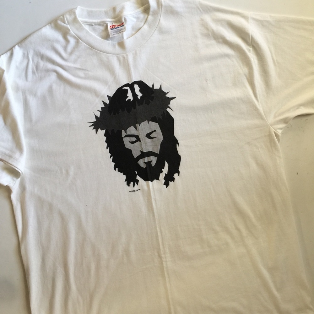 Vintage 90s Jesus Graphic T-shirt